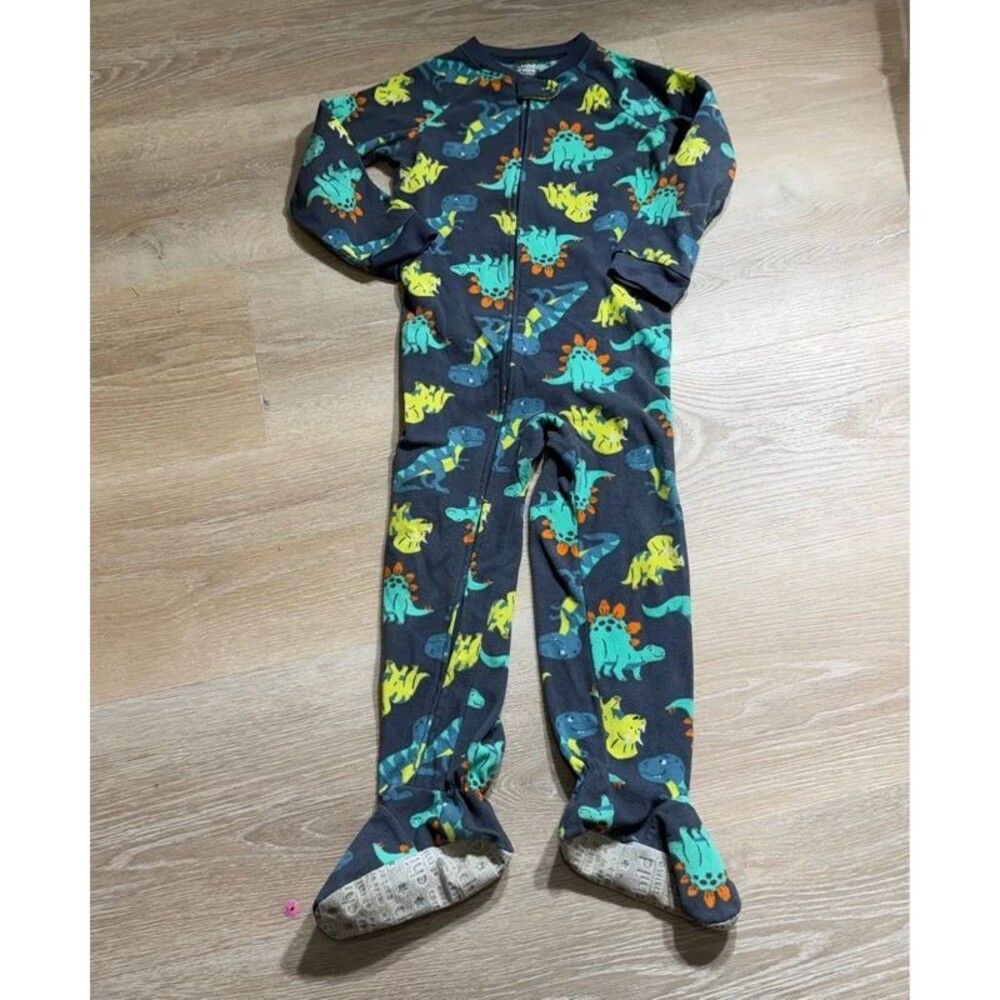 Carter's Ultra-Soft Fleece Dinosaur One-Piece Sleeper